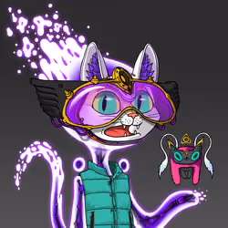 Alien Cat #9110