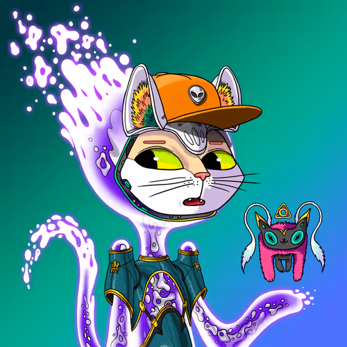 Alien Cat #8753