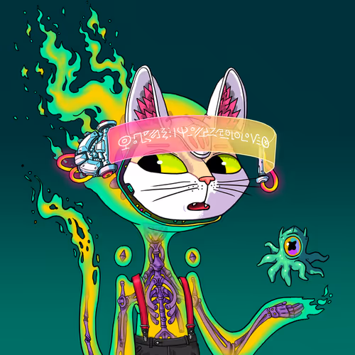 Alien Cat #7414