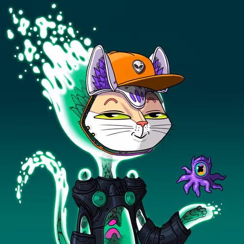 Alien Cat #9095