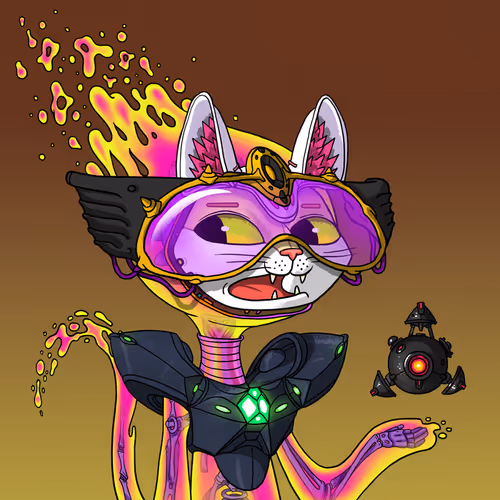 Alien Cat #447