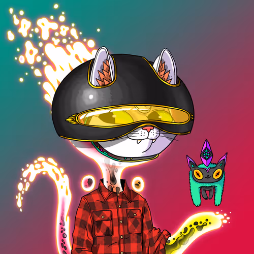 Alien Cat #7988