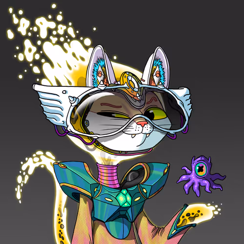 Alien Cat #4110