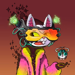 Alien Cat #7392