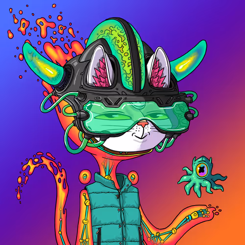 Alien Cat #7454