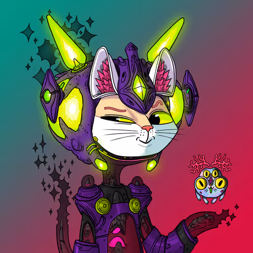 Alien Cat #8727
