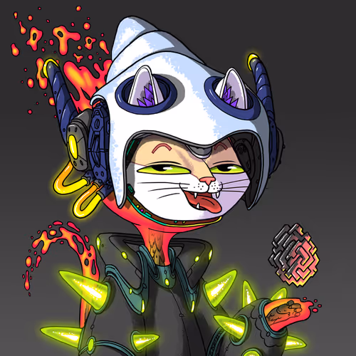 Alien Cat #9151