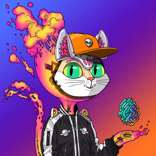 Alien Cat #7089