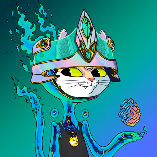 Alien Cat #7896