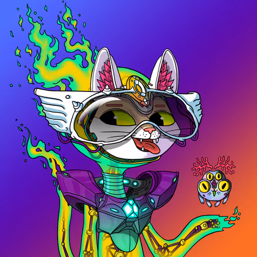 Alien Cat #847
