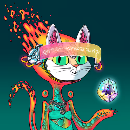 Alien Cat #6445