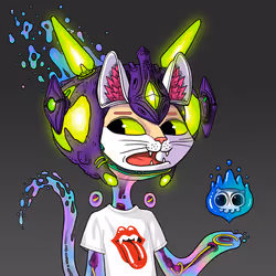 Alien Cat #751