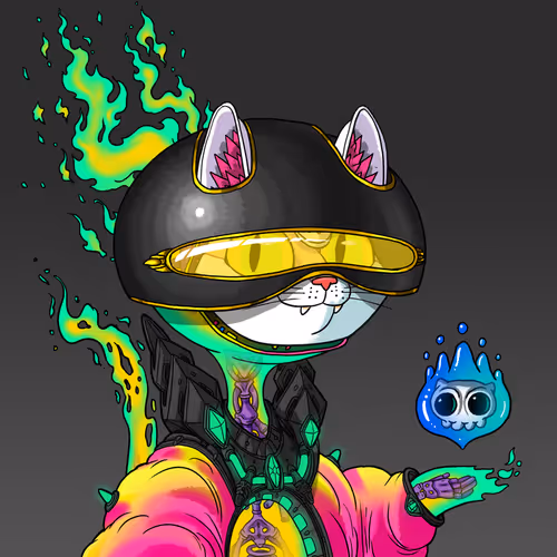 Alien Cat #3443