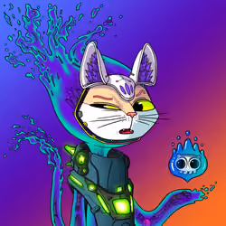Alien Cat #4039