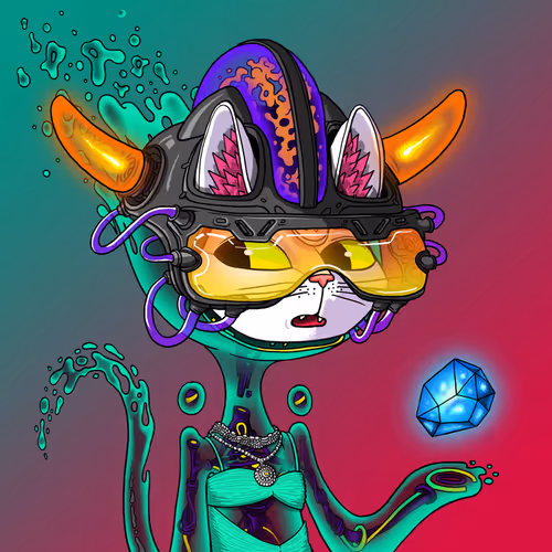 Alien Cat #1928