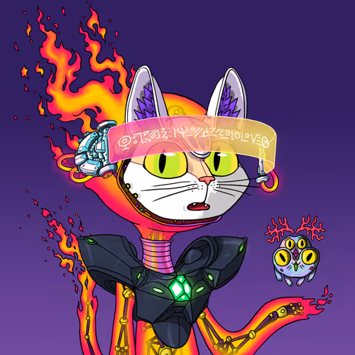 Alien Cat #9827