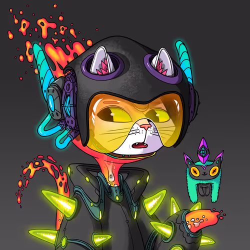 Alien Cat #3017