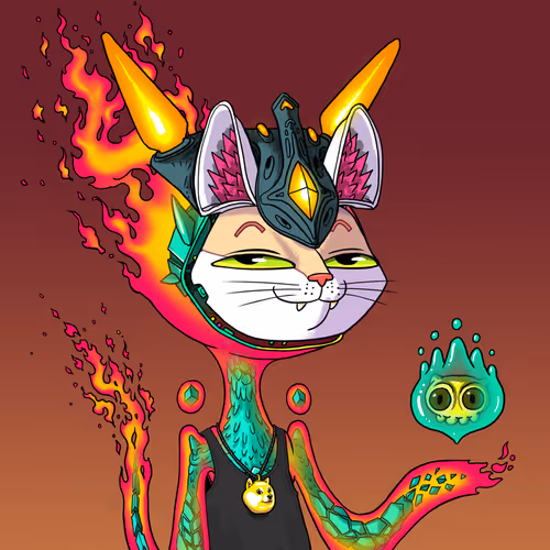 Alien Cat #7268