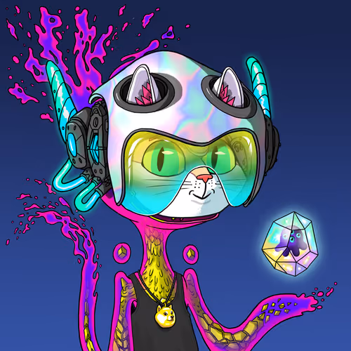 Alien Cat #8638