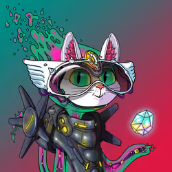 Alien Cat #7184