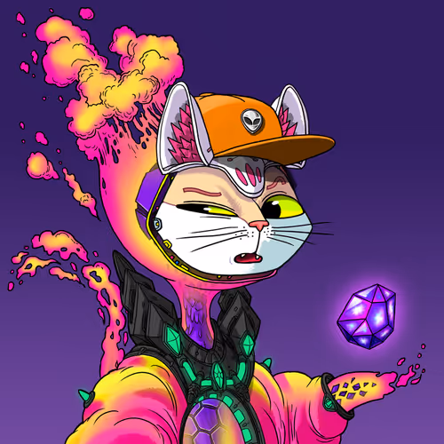 Alien Cat #8985
