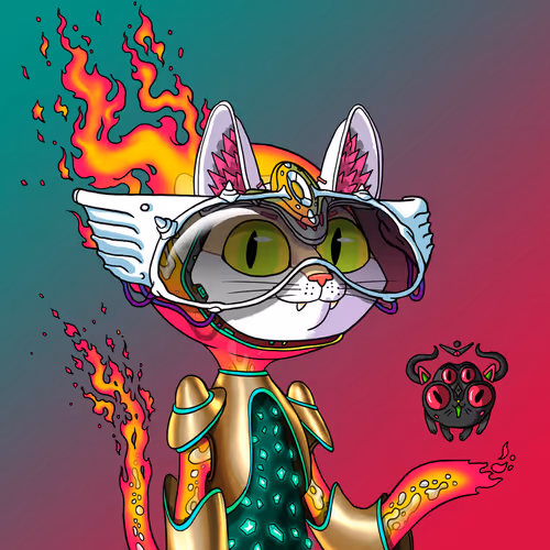 Alien Cat #9671