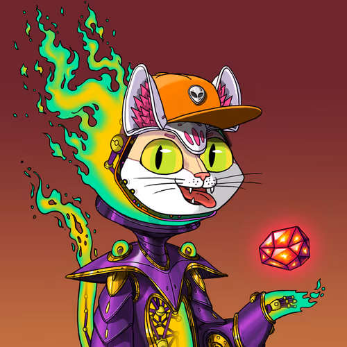 Alien Cat #1517