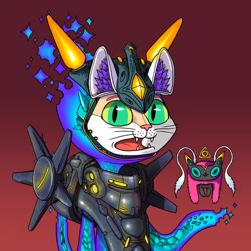 Alien Cat #747