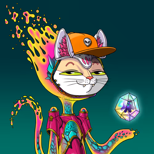 Alien Cat #1740