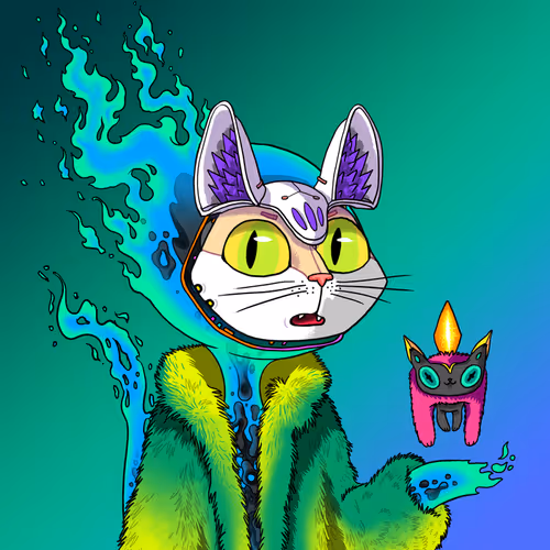 Alien Cat #8968
