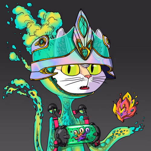 Alien Cat #8446