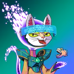 Alien Cat #8417