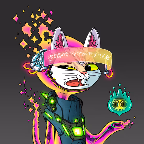 Alien Cat #7808