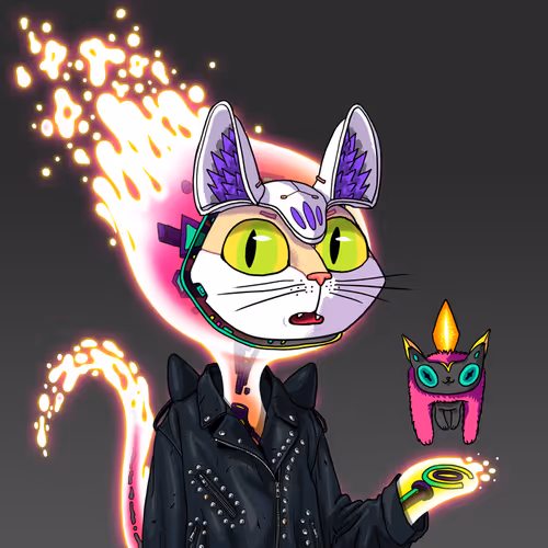 Alien Cat #6945