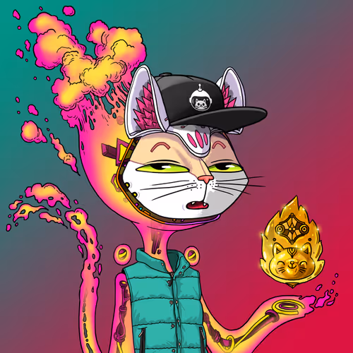 Alien Cat #9863