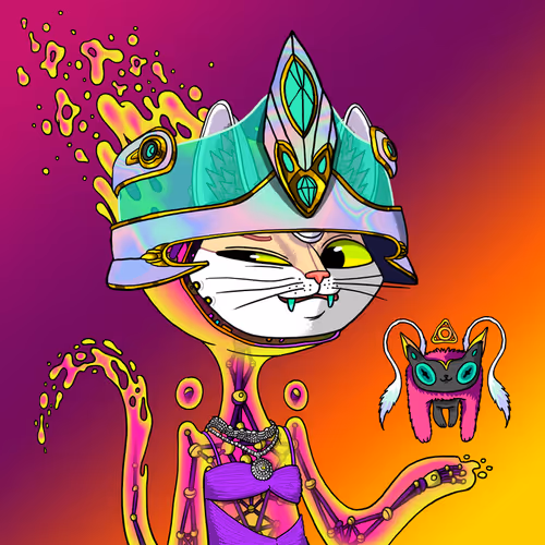 Alien Cat #9055