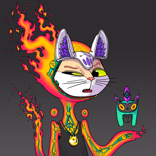 Alien Cat #3459