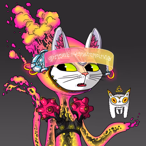 Alien Cat #9637