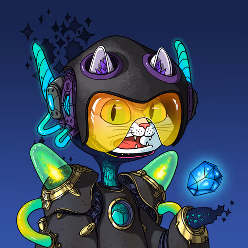 Alien Cat #6943