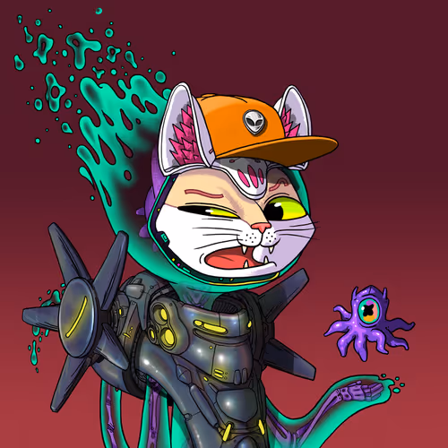 Alien Cat #3423