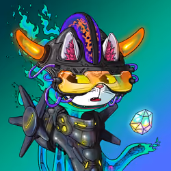 Alien Cat #8646