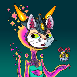 Alien Cat #3882