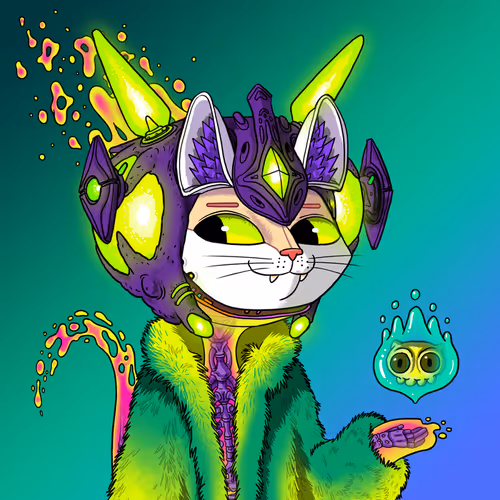 Alien Cat #3744