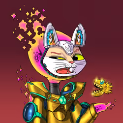 Alien Cat #8838