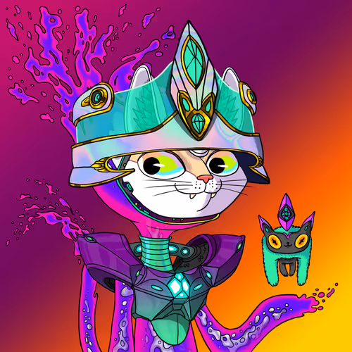 Alien Cat #7536
