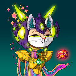Alien Cat #2596