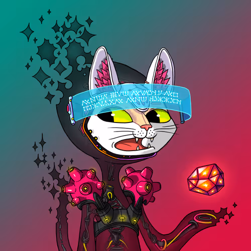 Alien Cat #2854