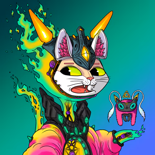 Alien Cat #8156