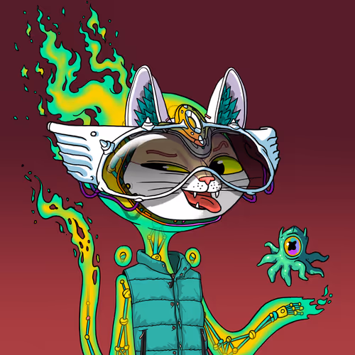 Alien Cat #9391