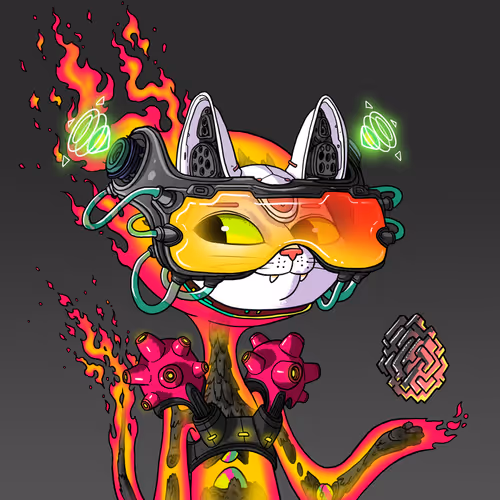 Alien Cat #6999